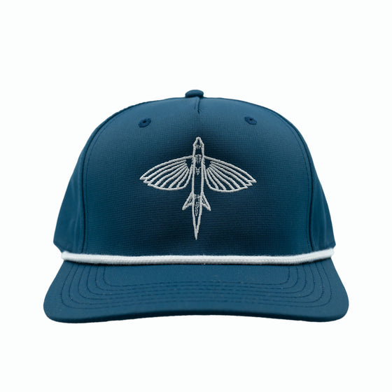 CA FLYER LOGO PERFORMANCE HAT (NAVY)