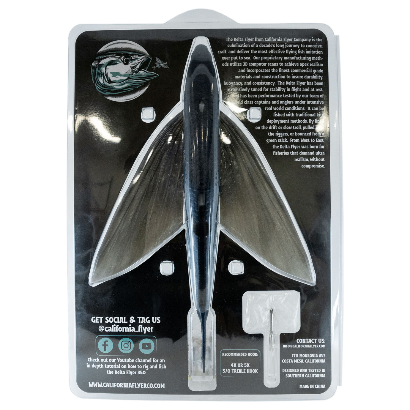 california flyer flying fish lure kit California Flyer Delta Flyer 350