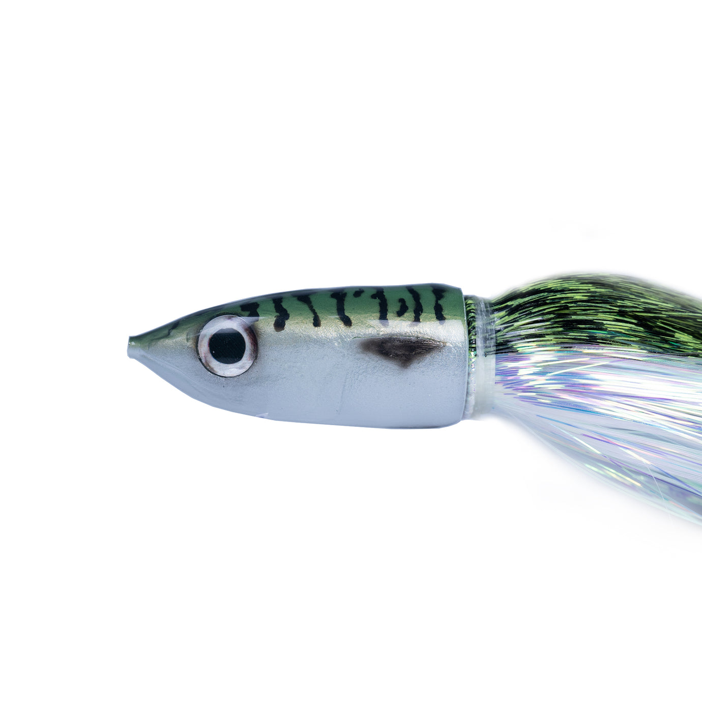 environmental friendly fishing lures 7" GREEN-BACK MACKEREL TROLLING LURE – California Flyer Co